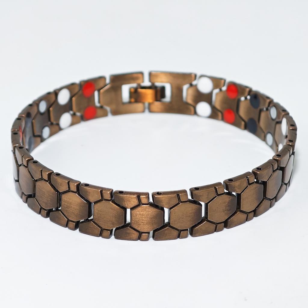 Высококлассный нишевый высококлассный доминирующий браслет с магнитом из сплава мужская модная трендовая бижутерия