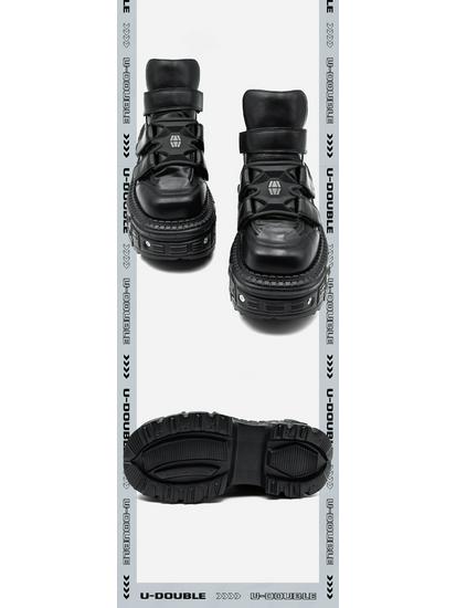 Унисекс высокие кроссовки с толстой платформой - тренд сезона Осень/Зима