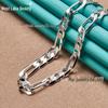 Exquisite 8mm Three-to-One Chain Necklace for Women - West Lake Silver Jewelry