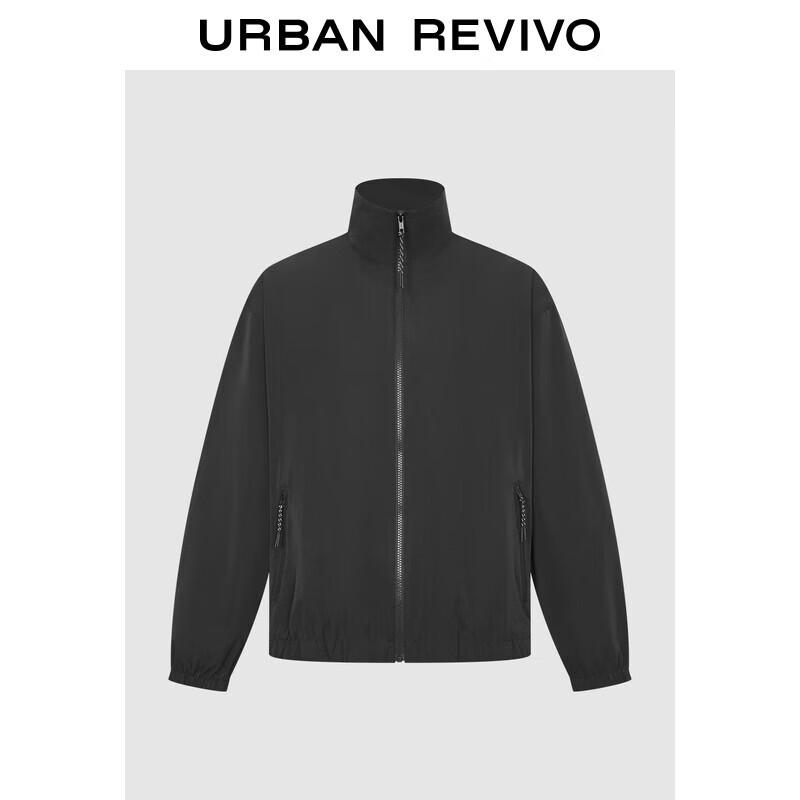 UR 2025 Summer Men's Oversized Stand-Collar Casual Jacket