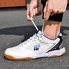 High Quality Shock Absorption Anti Skid Wear Resistant Fashion Sports Badminton Shoes Table Tennis Shoes Breathable Non Slip Sneakers