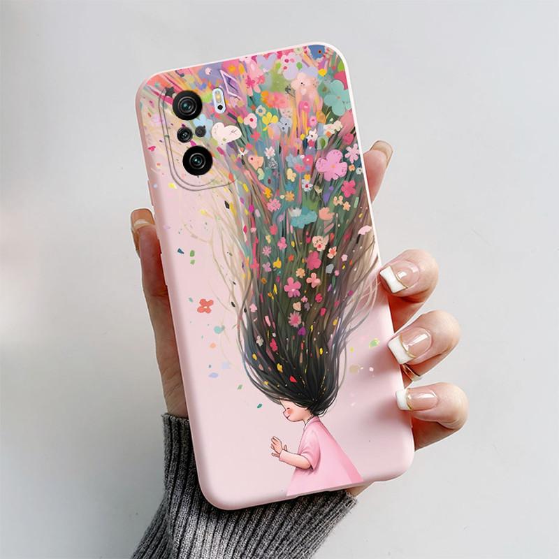 Чехол для Xiaomi POCO F3 Чехол POCO F3 5G Милый Бабочка Астронавт Мультяшный Мягкий Силиконовый Чехол для Телефона Для Poco F3 GT PocoF3 Fundas