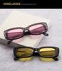 2022 Rectangle Vintage Sunglasses Fashion Leopard Summer Sunglasses Sport Retro Square