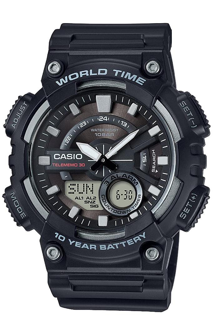 Watch Casio Collection Black [Casio] AEQ-110W-1AJH Men's