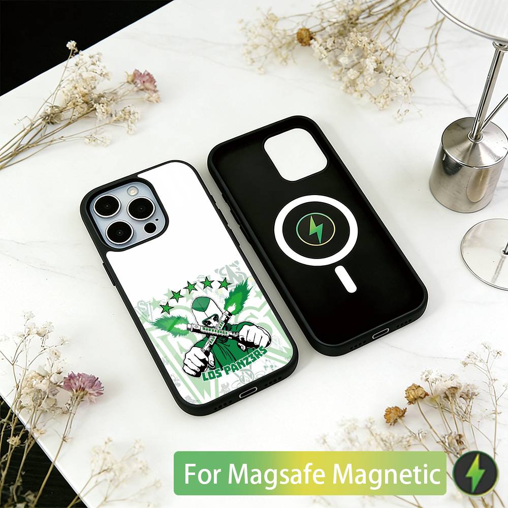 Чехол для телефона S-Santiago W-Wanderers 1892 Для iPhone17,16,15,14,13,12,11 Plus,Pro Магнитный Для Magsafe Беспроводная Зарядка