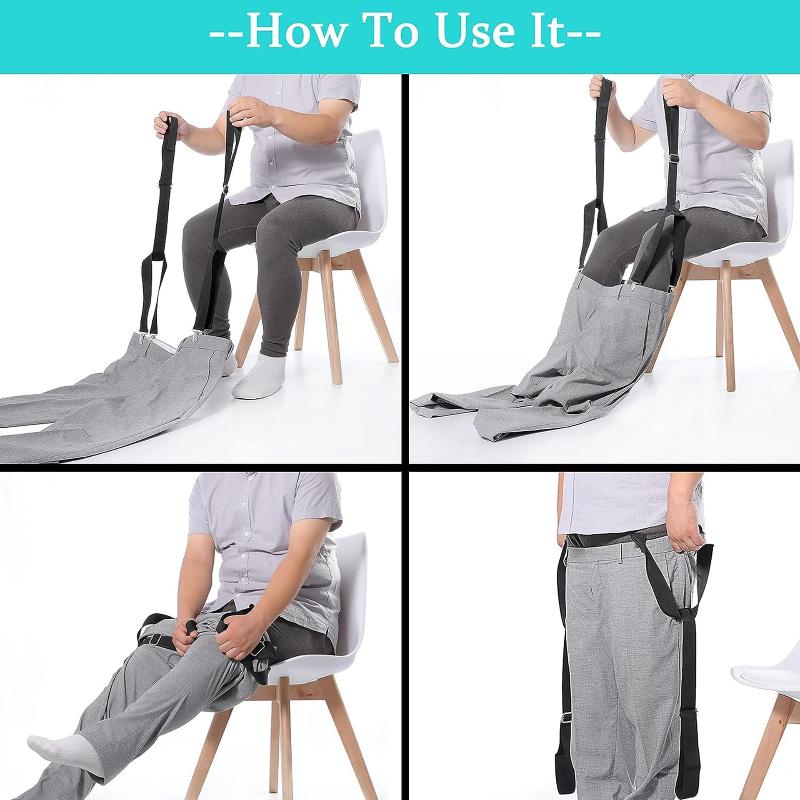 Pants Lifter for Elderly Pregnant Lazy Users Durable Metal Clips No Bending Required Dressing Assist Tool for Home Travel