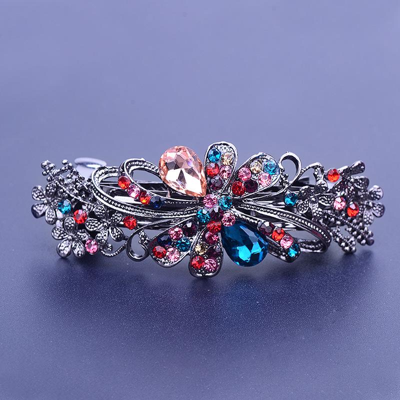 Ретро Кристалл Маленькая Заколка Для Волос Утконос для Женщин