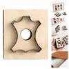 DIY Tool Leather Craft Cutting Die Stencils Tag Pendant Template Easy To Use Multifunctional Cutter