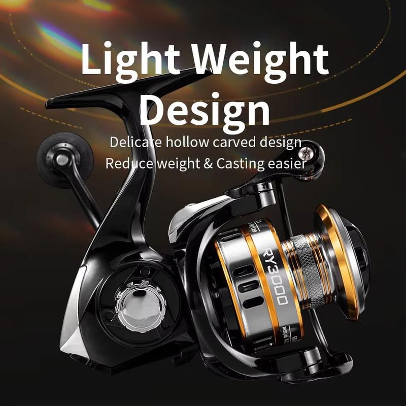 Новая спиннинговая рыболовная катушка для морской и пресноводной рыбалки серии 1000-7000 с ультралегким металлическим каркасом, гладкая, высокоскоростная рыболовная износостойкая катушка 10 кг