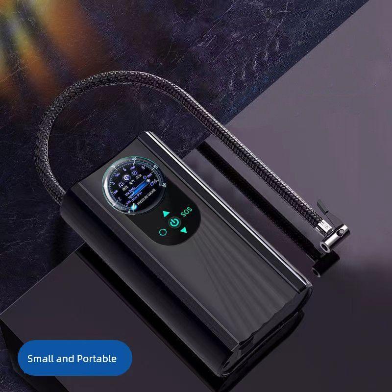 Car Air Pump, Car Electric Wireless Air Pump, Convenient Tire Inflator, Universal and Multi-Functional
