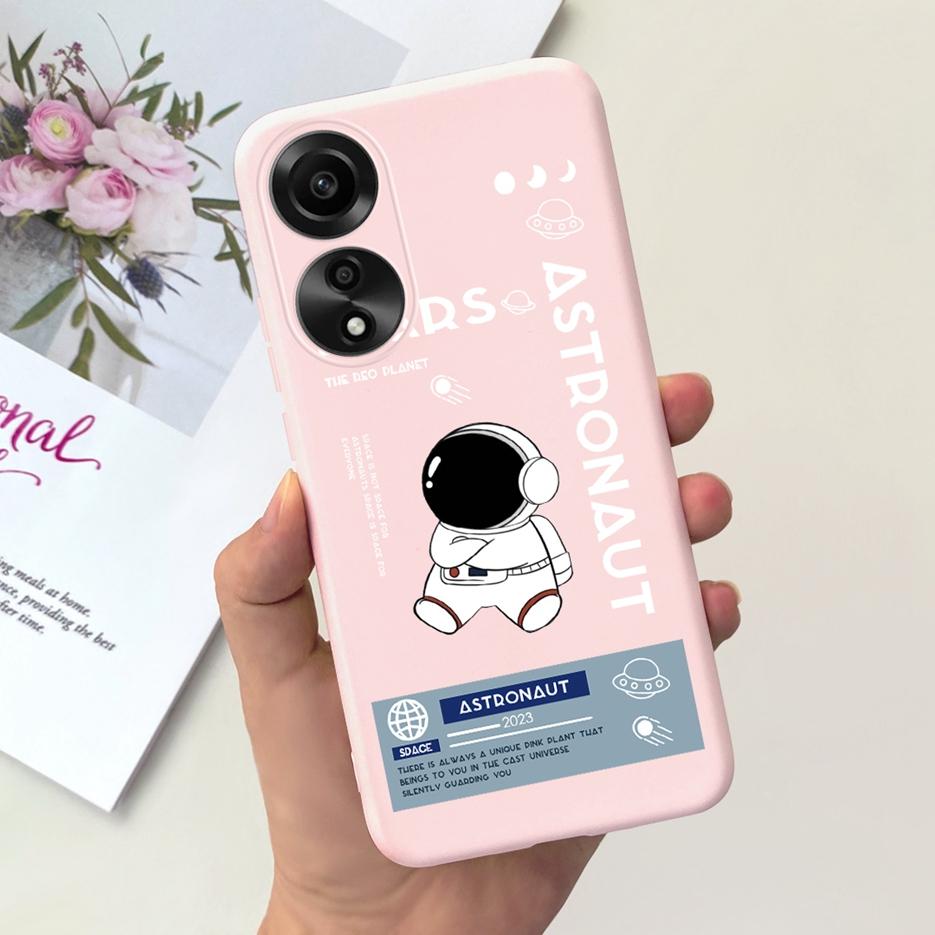 Чехол для Oppo A78 4G CPH2565 Милый Модный Мультяшный Расписной Чехол Мягкий Силиконовый Чехол для Телефона Для Oppo A78 A78 OppoA78 5G Матовый Coque