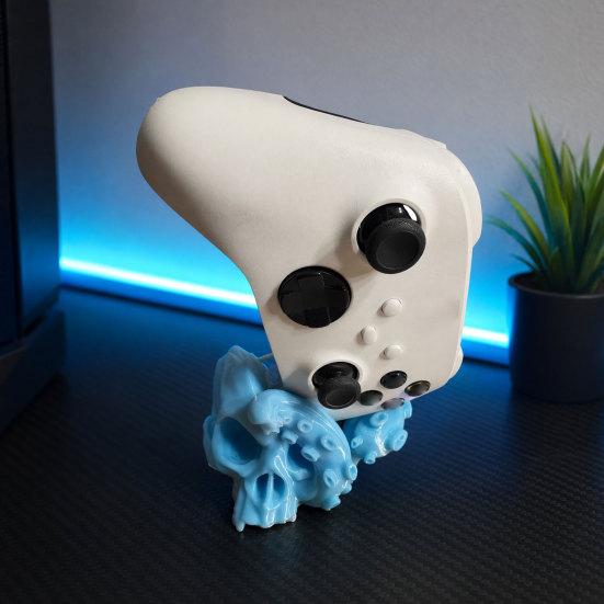 Подставка для игрового контроллера, 3D-печатный держатель для контроллера в виде головы осьминога для Хэллоуина, Декор для домашней игровой комнаты, Подарок для геймеров