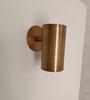 Mid Century Brass Wall Sconce - Focus Lighting Fixture