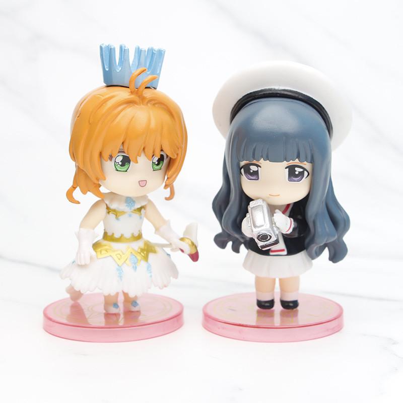 Очаровательная коллекционная фигурка Сакуры Киномото, магическая ПВХ фигурка-сюрприз, декор для автомобиля