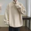 Men's Retro Turtleneck Sweater: Stylish, Thick, Loose-Fit, Knitted, Youthful Autumn/Winter Bottoming Jacket  