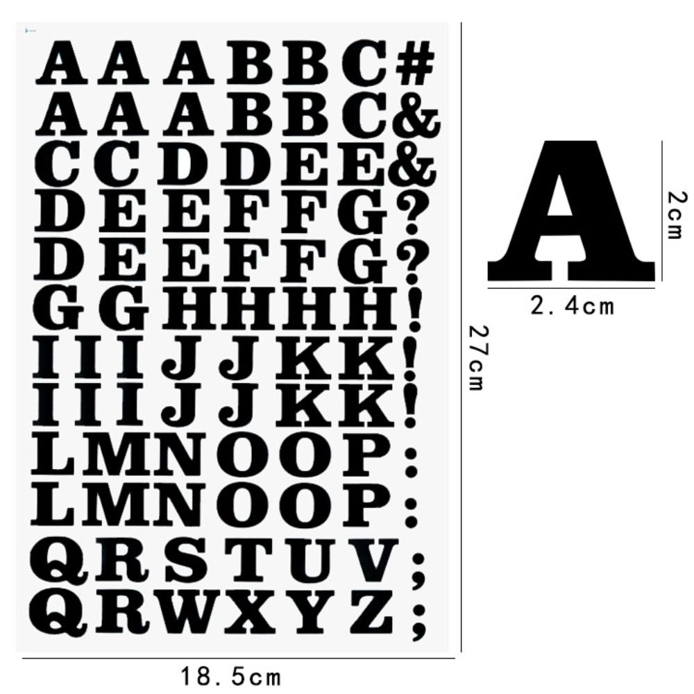 26 Letters Heat Transfers Patches Self Adhesive Garment Alphabet Fashion Decoration Stickers