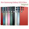 Сменный корпус для задней двери из стекла для Samsung Galaxy S22 Ultra, задняя крышка для аккумулятора, задняя крышка с клеевым клеем
