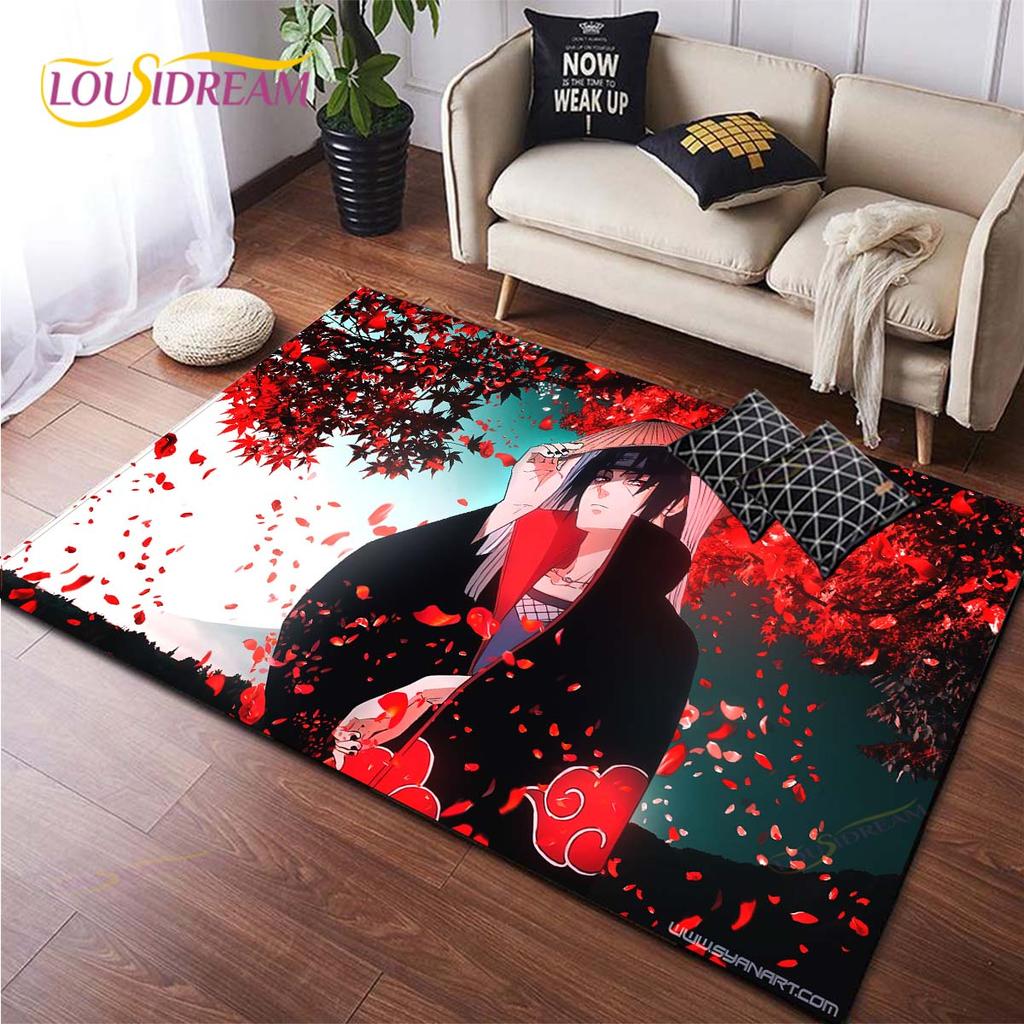 Anime Naruto Carpet Kids Carpets Living Room Tea Table Mats Bedroom Rug Washable Floor Mats Household Area Mat Dinosaur Rug