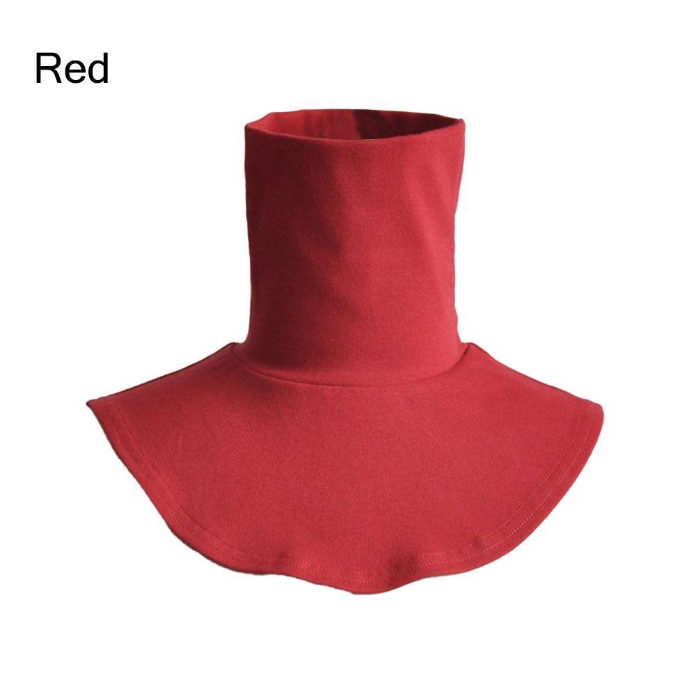 Половина топа с высоким воротником, съемный воротник-стойка, накидка на шею, весна, осень, зима