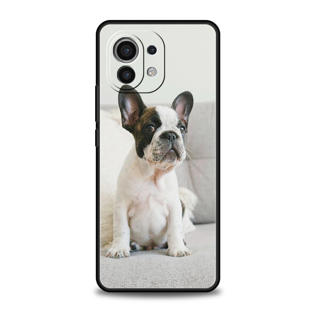 Чехол для телефона с изображением французского бульдога для Xiaomi Mi 17 15T 15 14 14T 13T 12T Pro 12 13 Lite 5G 11T Poco X6 X7 X5 Pro Мягкий чехол