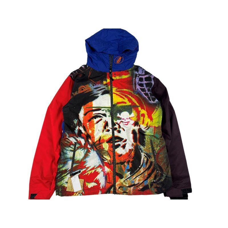 Single Men's Single-Board Double-Board Thickened Ski Suit Couple Plus size Outdoor Windproof Waterproof Cotton Added Cotton-padded jacket Outerwear