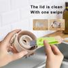 3-in-1 Cup Lid Cleaning Brush Bristle Portable Design Compact Size Stiff Multifunctional Bottle Gap