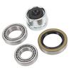 Set of 2 L68149 L44649 L44649 Trailer Wheel Hub Bearing Kit, 1-1 16" To