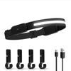 Bluetooth LED Индукционный налобный фонарь Портативный COB Сенсорный налобный фонарь Фонарик USB Перезаряжаемый Водонепроницаемый Налобный фонарь Кемпинговый фонарь
