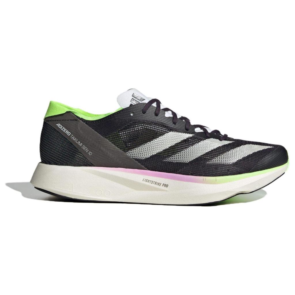 Adidas Adizero Takumi Sen 10 Aurora Black Lucid Lemon мужские кроссовки Zero-Metallic IG7401
