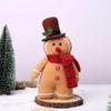 Iikuru Christmas Gingerbread Man Plush Toy Set Christmas Interior Doll Set (2 Pieces) - Decorations, Decor, (YA269)