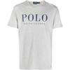 Polo Ss23 Логотип Принт Круглый вырез Короткий рукав Футболка Мужская Топы Темно-серый 710860829-011