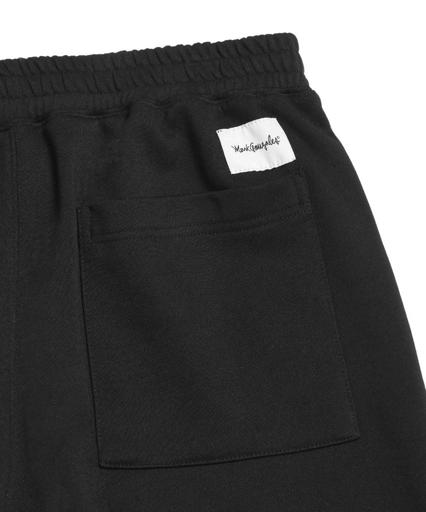 MARK GONZALES Angel Wappen Bermuda Sweatpants - Black