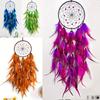1pcs Beautiful Polychrome Dream Catcher, Forest Style Wall Decoration Pendant,Creative Home Wall Decoration