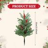 Artificial Christmas Tree On Stake, Garden Decoration, Realistic Plant,