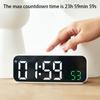 Backlight Electronic Clock Temperature Date Display Table Clock Digital LED Clocks  for Bedroom