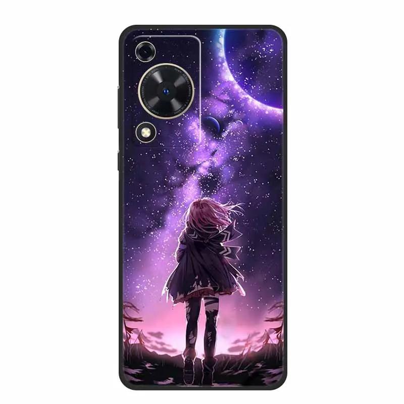 Для Huawei Nova Y72s Чехол Y 72 S Чехол Черный Силикон ТПУ Мягкая Задняя Крышка Для Huawei Nova Y72 Y63 Чехол для Телефона Y 63 72 Funda Оболочка