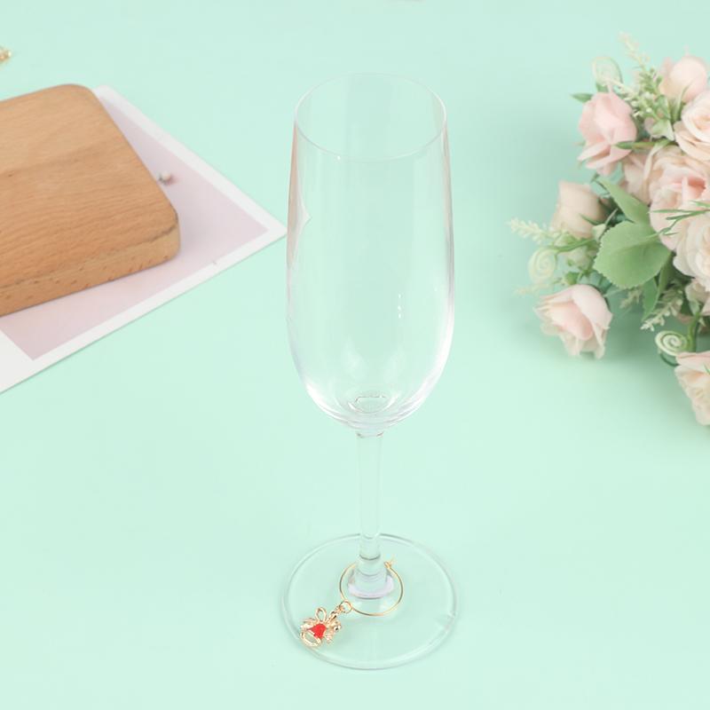 20Pcs Christmas Wine Glass Markers Holiday Drink Marker Charms for Wine Glasses