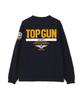 AVIREX LONG SLEEVE T-SHIRT TOPGUN men's L navy