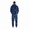 Floso Mens Game Over Game Controller Fleece Jumpsuit