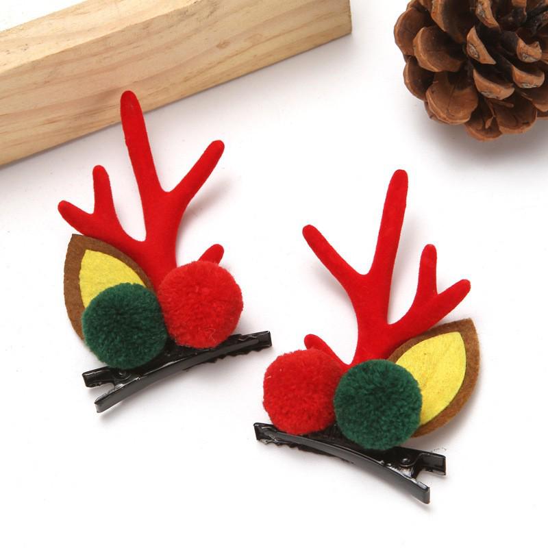 Mori Style Christmas Antler Hair Clip – Sweet and Cute for Adults and Kids