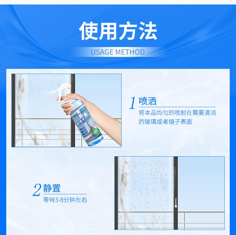 Meishujie Glass Cleaning Agent Combination Pack