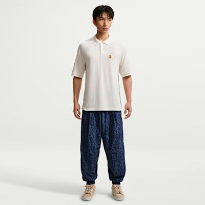 Nike Club Polo Shirts Men's Sail White/Obsidian/Sail White Polo Collar