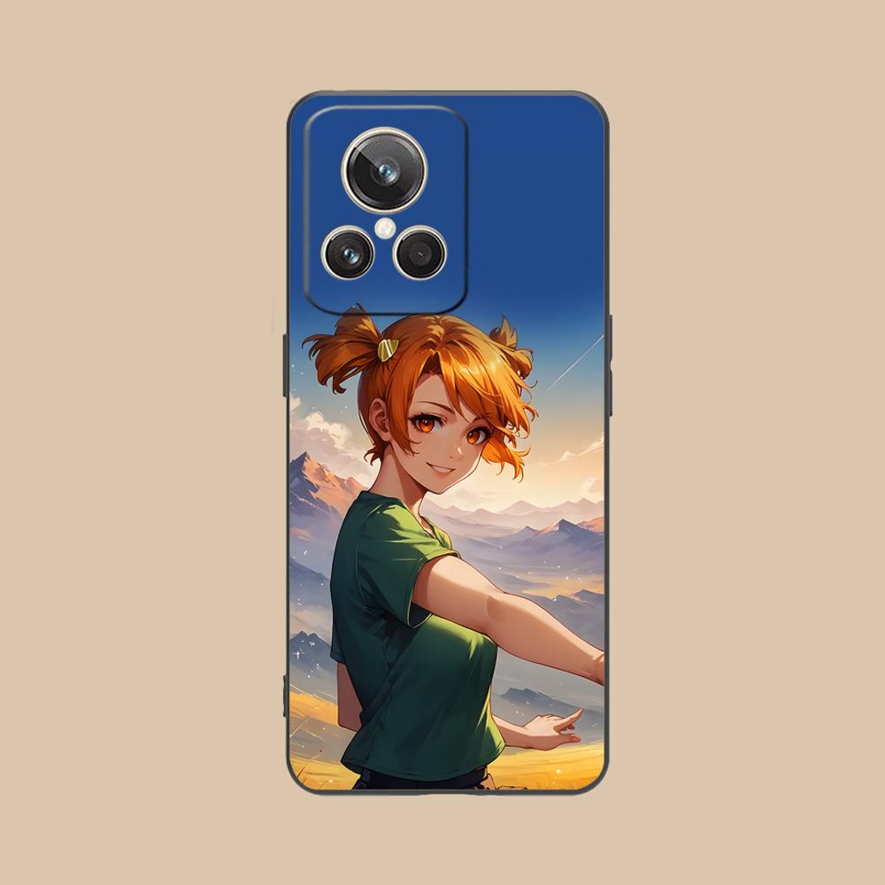 Вечное Лето Алиса Матовый Чехол для Мобильного Телефона для Realme GT 8 Neo Pro C75 73 71 C67 65 C55 53 C35 31 C20 15 Цветной Чехол