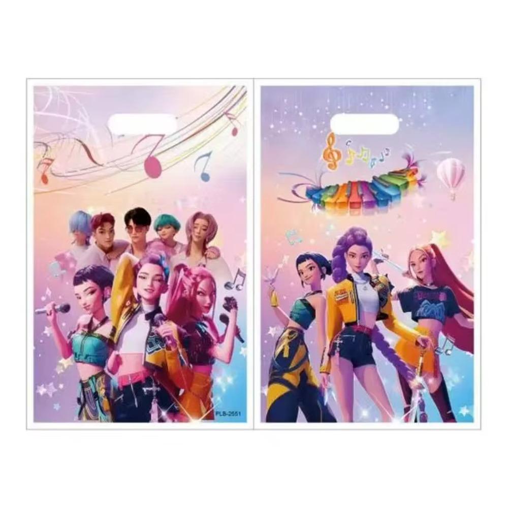 Горячие K-pop Подарки на День Рождения Мультяшный Подарок для Детей - Многоразовая Соломинка Наклейка-Штамп Браслет Брелок Значок Награда в Игре Сувенир
