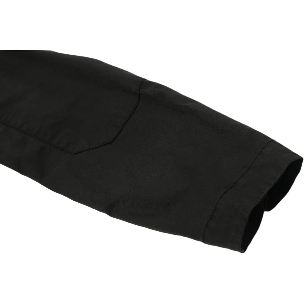 STONE ISLAND Однотонная куртка с логотипом на пуговицах, с длинным рукавом, унисекс, куртки, черный 811511910-V0029