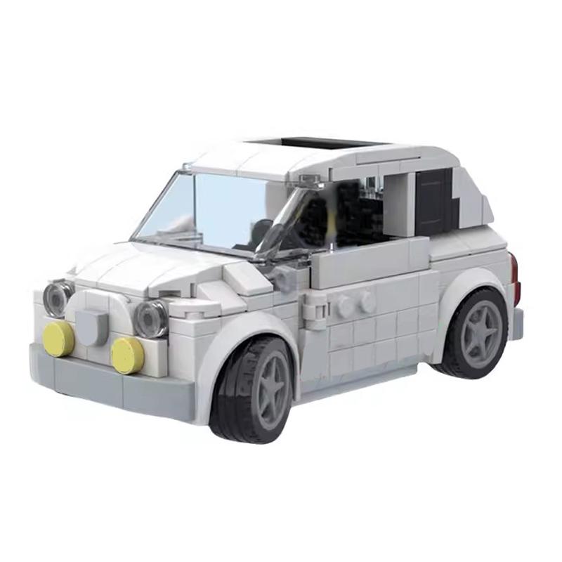 MOC Технические Автомобильные Идеи Abarths Fiated 595 и 695 Abarth Biposto Скоростные Транспортные Средства Наборы Строительные Блоки Детские Игрушки Рождественский Подарок