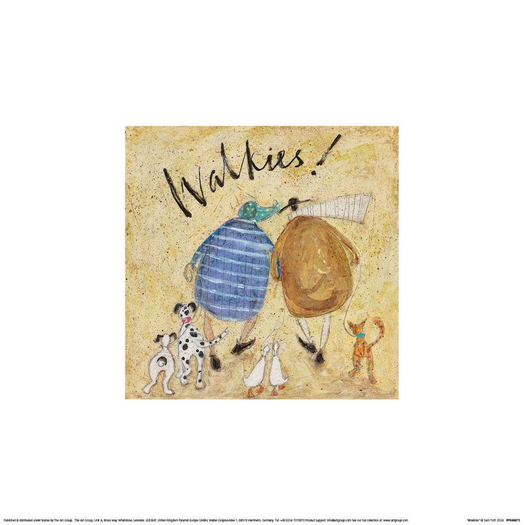 Sam Toft Walkies Poster