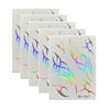 jijijing 5 Sheets Holographic Lightning Tattoos, Waterproof Flash Temporary Stickers, Full Color Body Art for Festival Party