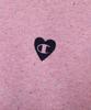 CHAMPION Women'S Heart Logo Loose Fit Sweatshirt Purplish Pink