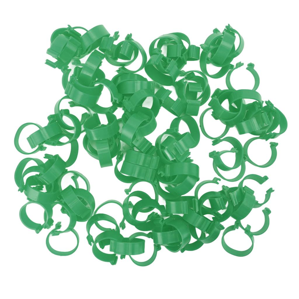 100 шт. Кольцо для ног птицы Открытый тип Пряжка Разведение Курица Утка Гусь Кольцо для ног Аксессуар для курицы